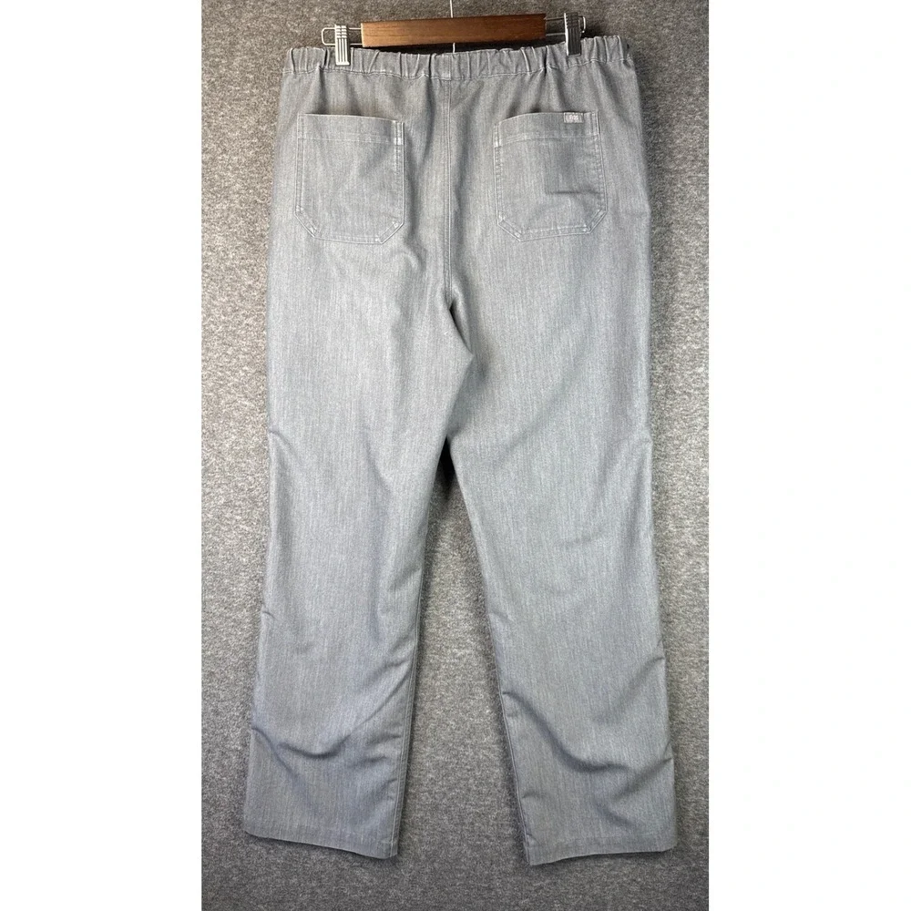 2X FIGS Technical Collection Pisco Basic Graphite Scrub Pants Mens Size L FM4500